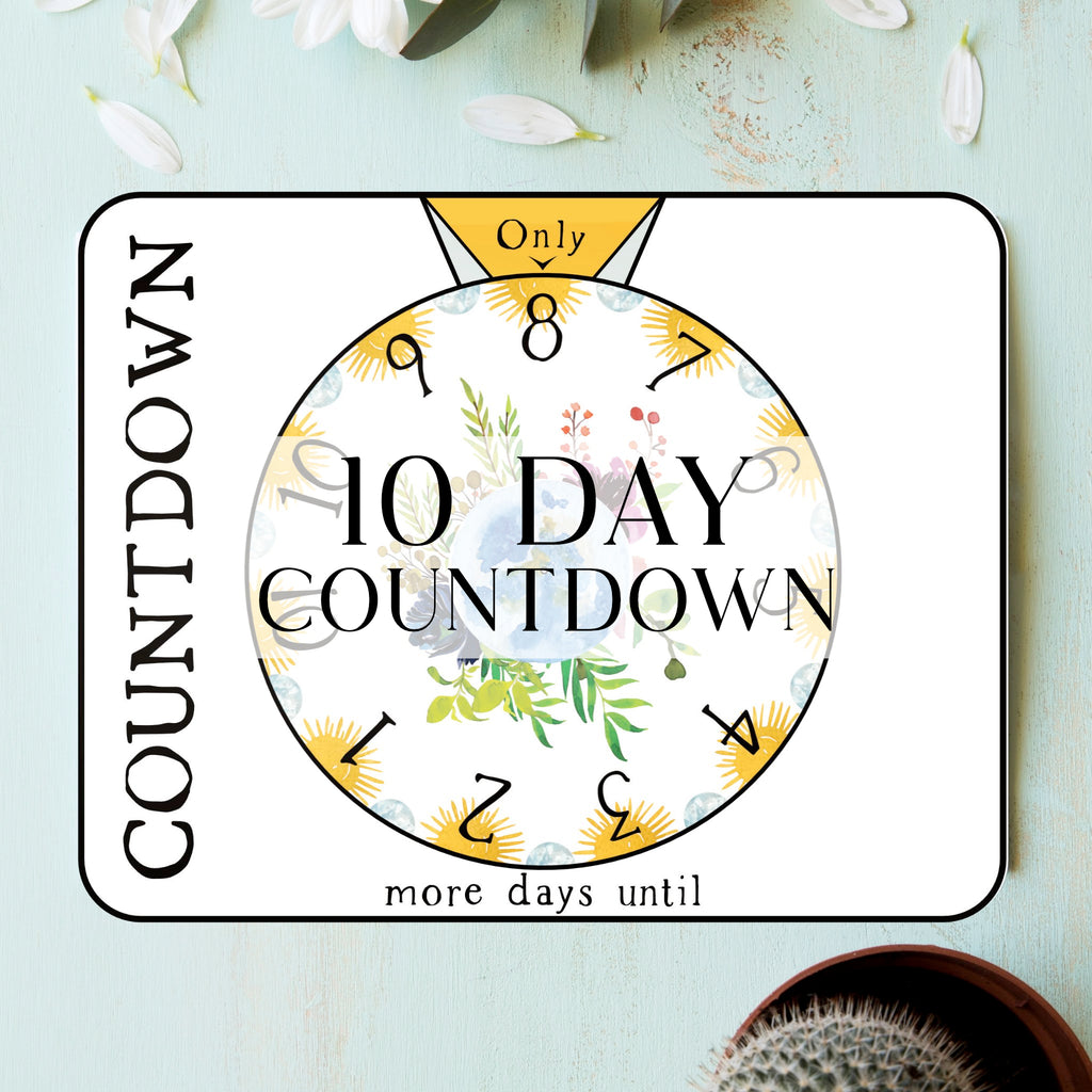 10 Day Countdown Tracker
