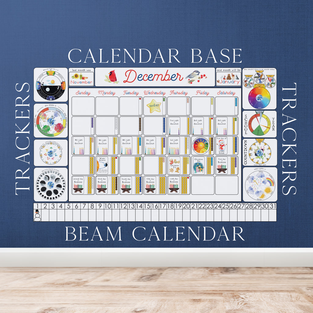 DIY Montessori Calendar