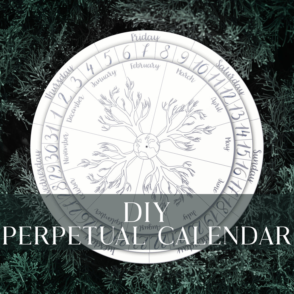 DIY Perpetual Calendar Printable