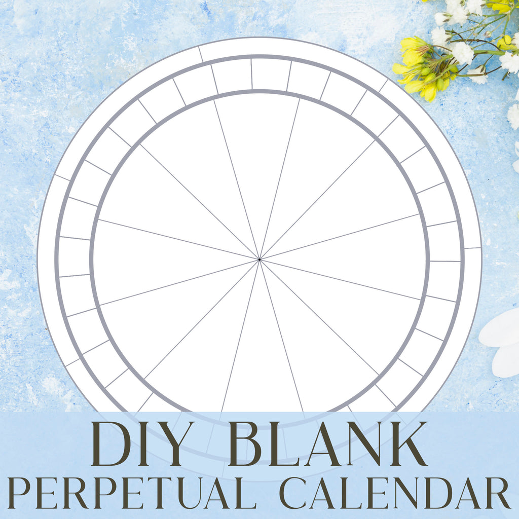 Blank Perpetual Calendar Download