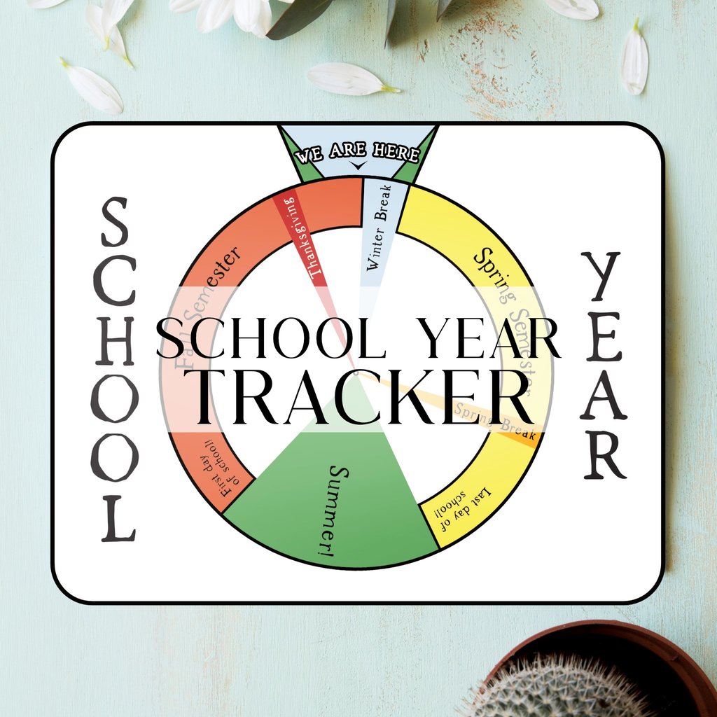 Visual Montessori School Year Tracker 